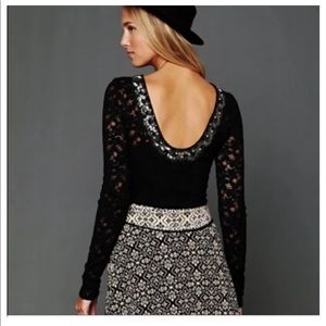 Free People Lace Top